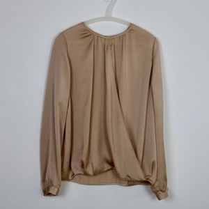 Vince Crossover Blouse